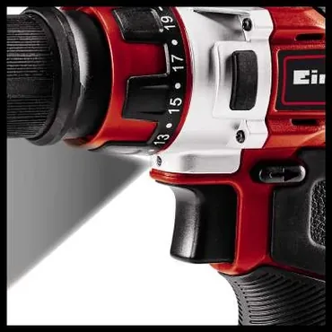 Einhell TE-CD 1 1400 rpm Nøglefri 1,16 kg Sort, Rød