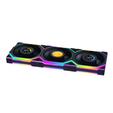 Lian Li UNI FAN SL Wireless LCD Lüfter, ARGB, PWM, 3er-Pack inkl. Controller