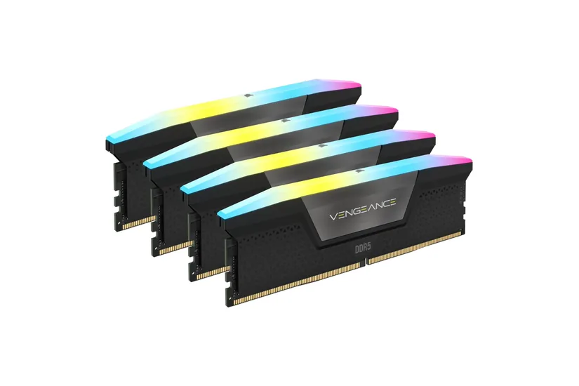 CORSAIR Vengeance RGB - 64GB:4x16GB - DDR5 RAM - 6400MHz - DIMM 288-pin - CL32