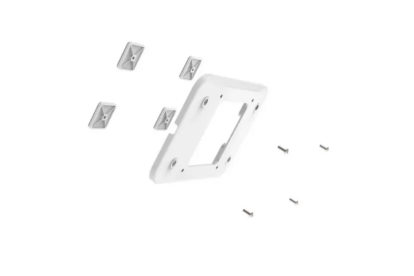 Compulocks Universal Invisible Mount Brandable Floor Stand ställ - för bärbar dator - vit