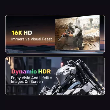 UNITEK CABLE DISPLAYPORT 2.1 8K@120HZ 1 5M