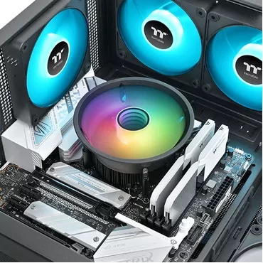 Thermaltake UX150 ARGB Sync Processor Luftkøler 13 cm Sort 1 stk