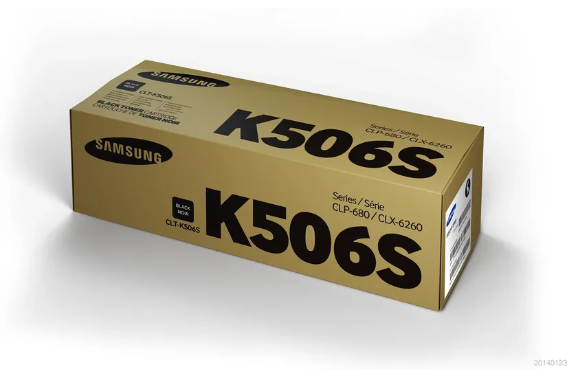 Samsung CLT-K506S - svart - original - tonerkassett (SU180A)
