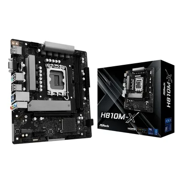 N--ASROCK H810M-X LGA1851 1xHDMI 1xDP 1xD-SUB MB