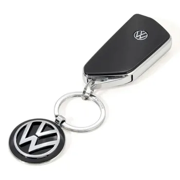 TROIKA VW VOLKSWAGEN KEYRING Nøglering Sort, Sølv