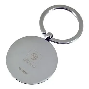 TROIKA VW VOLKSWAGEN KEYRING Nøglering Sort, Sølv