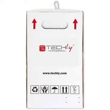 Techly ITP6-CCA-305-BL netværkskabel Blå 305 m Cat6 U/UTP (UTP)