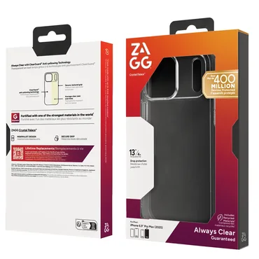 ZAGG Crystal Palace mobiltelefon etui 17,5 cm (6.9") Cover Transparent