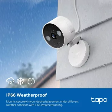 TP-Link Tapo C120 IP-sikkerhedskamera Indendørs & udendørs 2560 x 1440 pixel Loft/væg/skrivebord