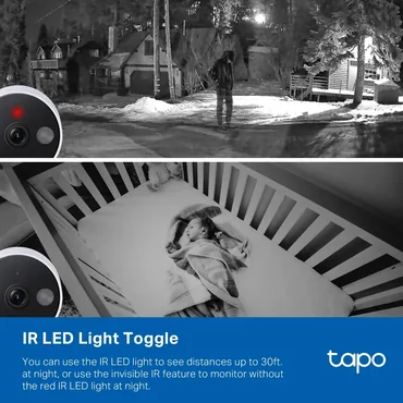 TP-Link Tapo C120 IP-sikkerhedskamera Indendørs & udendørs 2560 x 1440 pixel Loft/væg/skrivebord