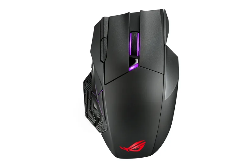 ASUS ROG Spatha X - mus - USB, 2.4 GHz - sort