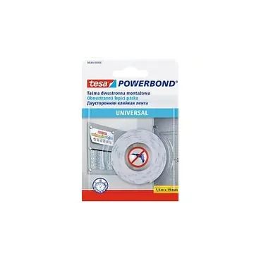 tesa Powerbond Mounting Tape Universal 1.5m x 19mm
