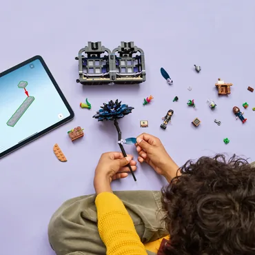 LEGO Sort dahlia-blomst