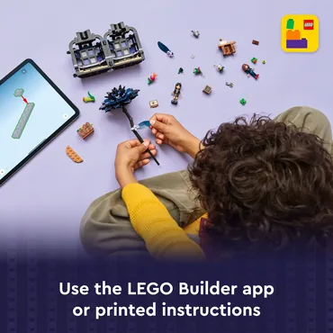 LEGO Sort dahlia-blomst