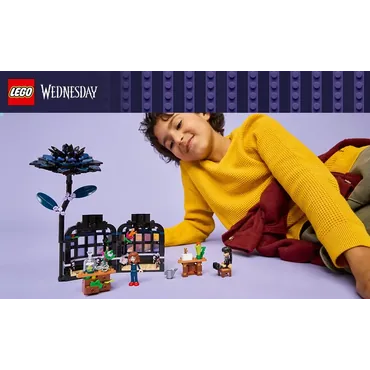 LEGO Sort dahlia-blomst