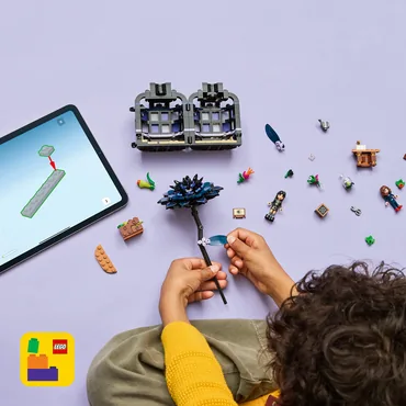 LEGO Sort dahlia-blomst