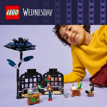 LEGO Sort dahlia-blomst