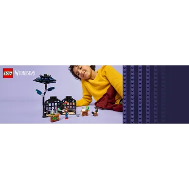LEGO Sort dahlia-blomst