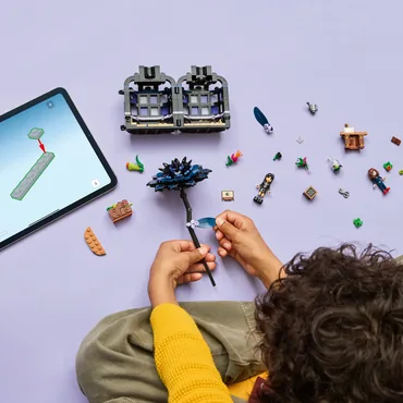 LEGO Sort dahlia-blomst