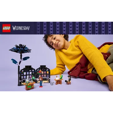 LEGO Sort dahlia-blomst