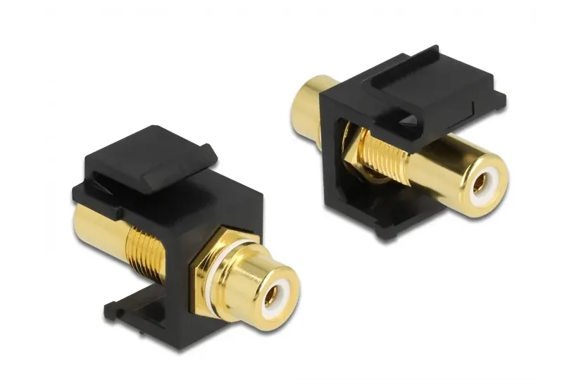 Delock Keystone Module RCA female > RCA female - modulært indsætning (kobling)