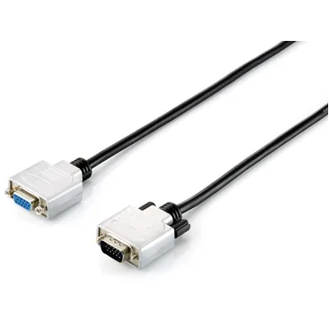 Equip 118856 VGA kabel 20 m VGA (D-Sub) Sort, Sølv