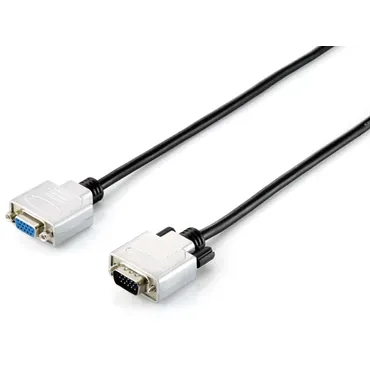 Equip 118856 VGA kabel 20 m VGA (D-Sub) Sort, Sølv