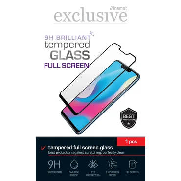 Insmat 861-1455 Skærm og -bagsidebeskytter til mobiltelefon Klar skærmbeskytter Nokia 1 stk