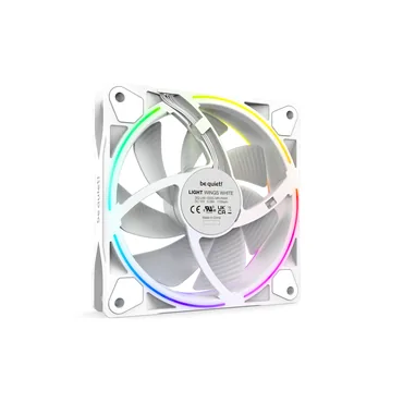 be quiet! Light Wings White | 120mm PWM Triple Pack Computerkabinet Ventilator 12 cm Hvid 3 stk