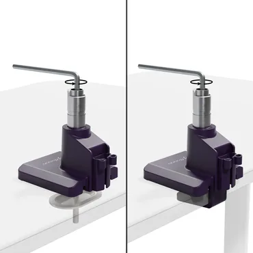 Arozzi AZ-ALZARE-NEO-PP skærmbeslag og -stativer Skrivebord Lilla