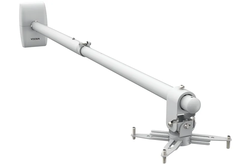 Vision Techmount TM-ST2 monteringssats - teleskopisk - för projektor - satinvit