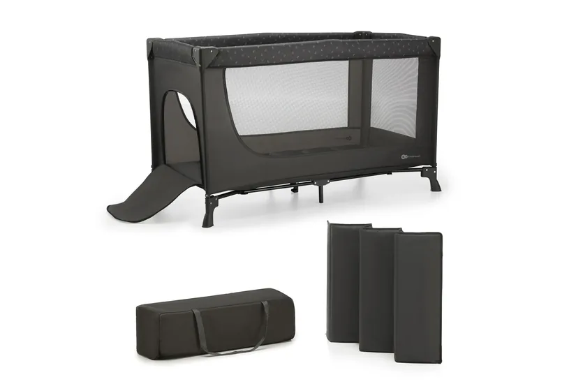 KinderKraft Campingsäng - 13 kg - 70 mm - 26.5 mm - 75 mm - Polyester - Grå - 9 g