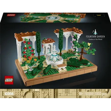 LEGO Icons 10359 Fontanna w ogrodzie