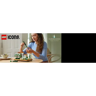 LEGO Icons 10359 Fontanna w ogrodzie