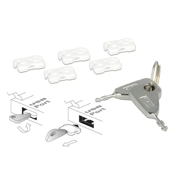 Delock Delock USB Port Blocker for USB A female