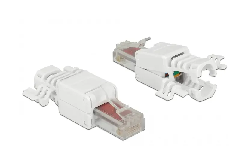 Delock nätverkskontakt