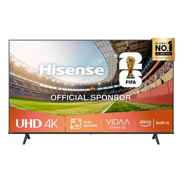 Hisense 43A6Q TV 109,2 cm (43") 4K Ultra HD Smart TV Wi-Fi Sort 300 cd/m²