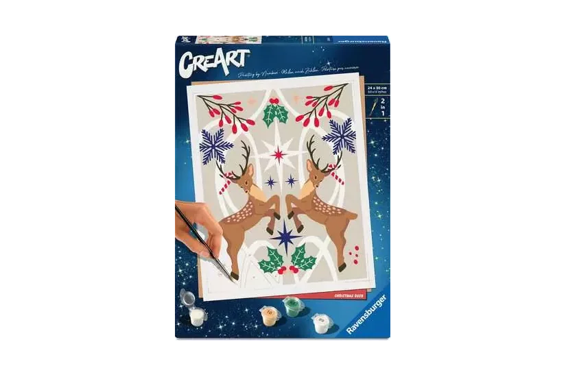 Ravensburger Kreativ leksak - Måla efter siffror-kit - 12 År