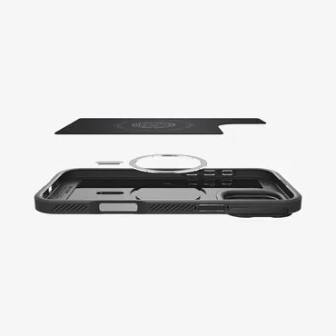Spigen Optik Armor (MagFit) mobiltelefon etui 16 cm (6.3") Cover Sort