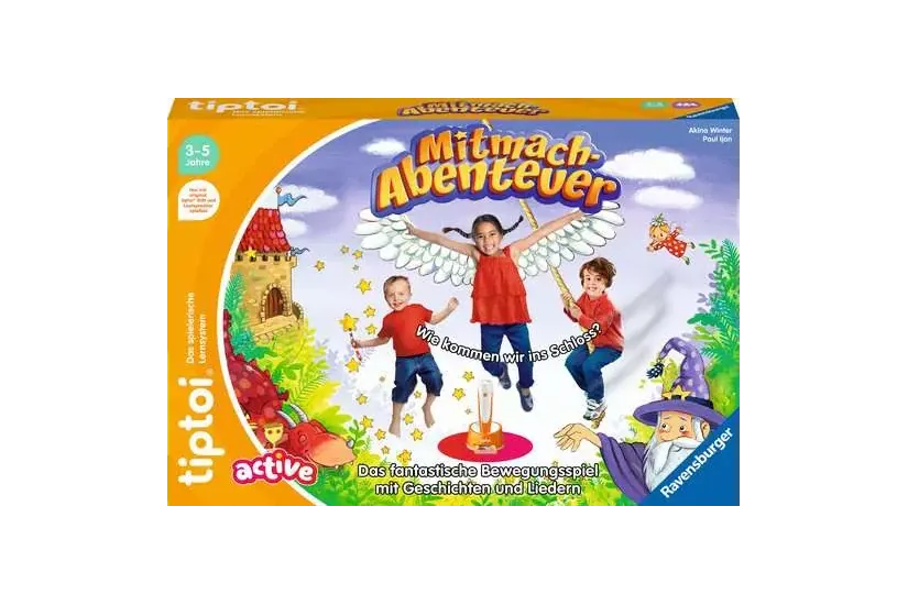 Ravensburger Brädspel - 1 spelare min - 6 spelare max - från3-5 År - 20 min - Actionspel