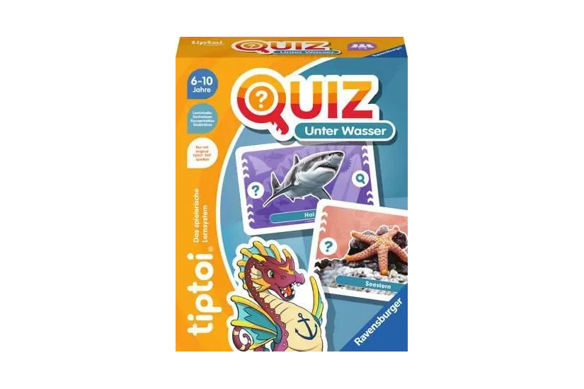 Ravensburger Brädspel - 1-4 spelare min - från6 År - 20 min - Undervattens