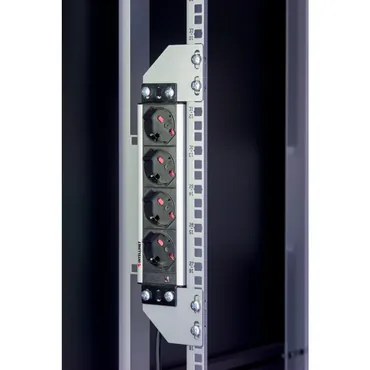 Uchwyty Rack do montażu urządzeń w pionie, 1U