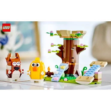 LEGO 40709 Wiosenny plac zabaw dla zwierzątek