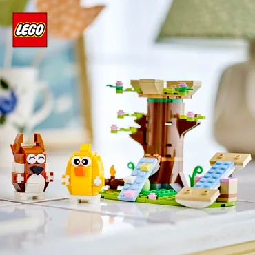 LEGO 40709 Wiosenny plac zabaw dla zwierzątek