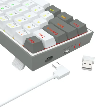Redragon Castor Pro K631RGB-PRO-WG Wireless