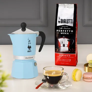Bialetti Rainbow 0,06 L Aluminium, Termoplast