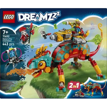 LEGO Dreamzzz 71492 Ognisty Kameleon Mateo