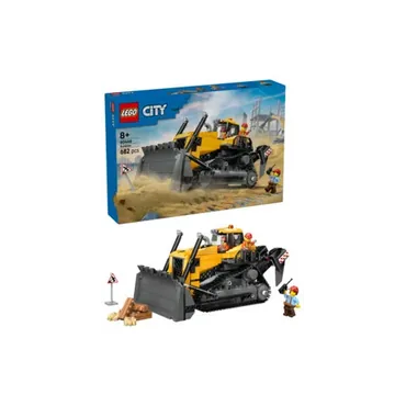 LEGO City 60466 Żółty Buldożer Z Ładowarką