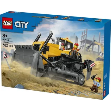 LEGO City 60466 Żółty Buldożer Z Ładowarką
