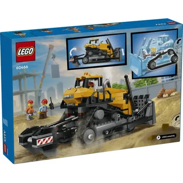 LEGO City 60466 Żółty Buldożer Z Ładowarką